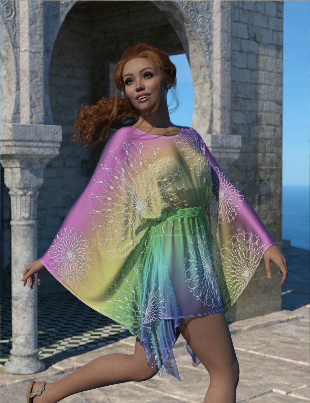 dforceroundneckkaftanforgenesis900maindaz3d 1734258689