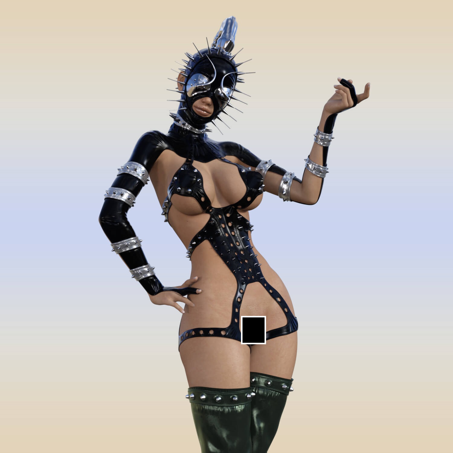 gothica bdsm sexy suit for daz g8 0000000 1734243390