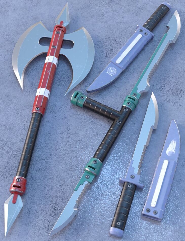 Blade Weapons 3 for Genesis 3 and 8 1734840904