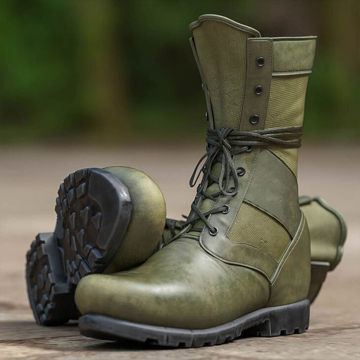 Slide3D Military Boots G9 G8 G8 1 and Texture Addon 1735232099