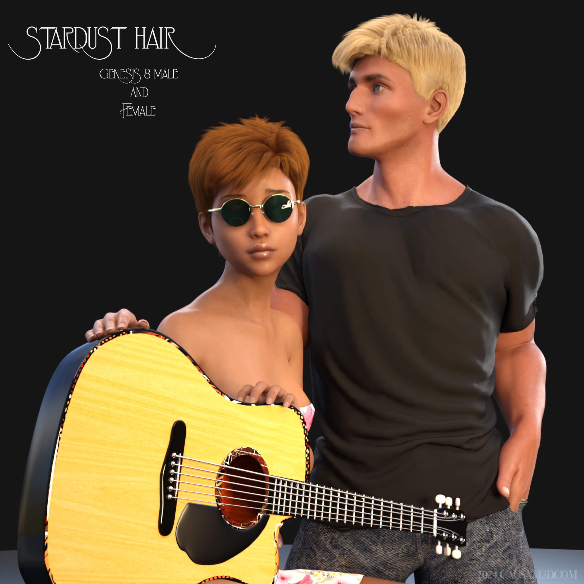 stardust hair for genesis 8 male and genesis 8 female 01 1735230124