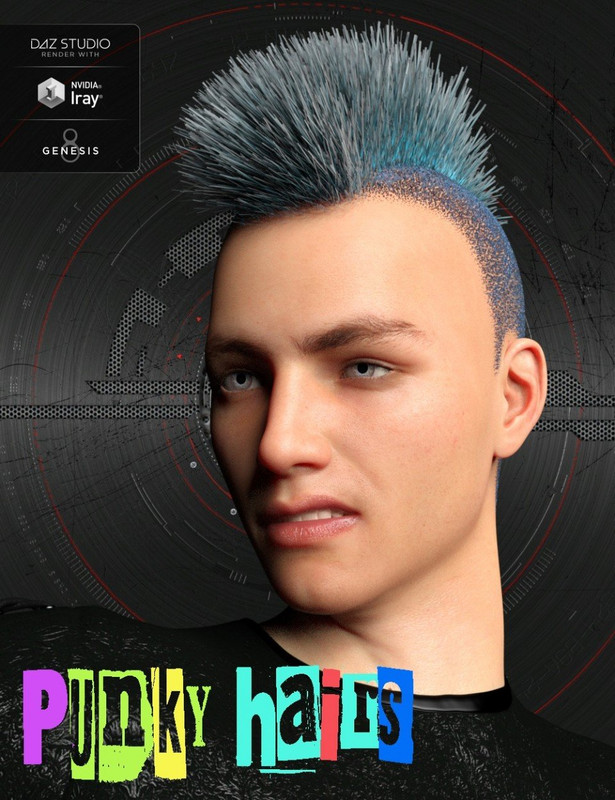 00 main punky hair styles for genesis 8 males daz3d 1735489695