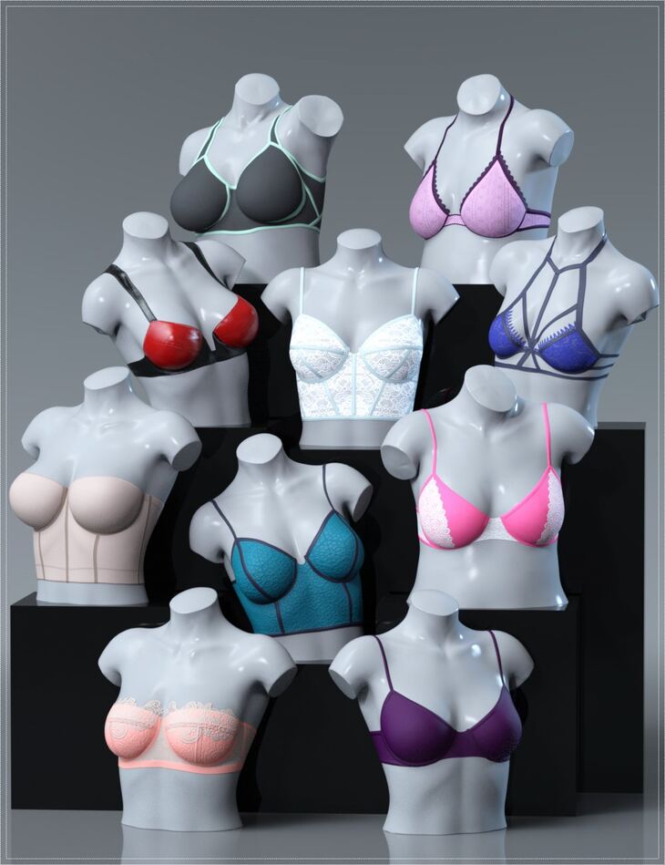 Easy Bras for Genesis 8 and 8 1 Females 1735444178