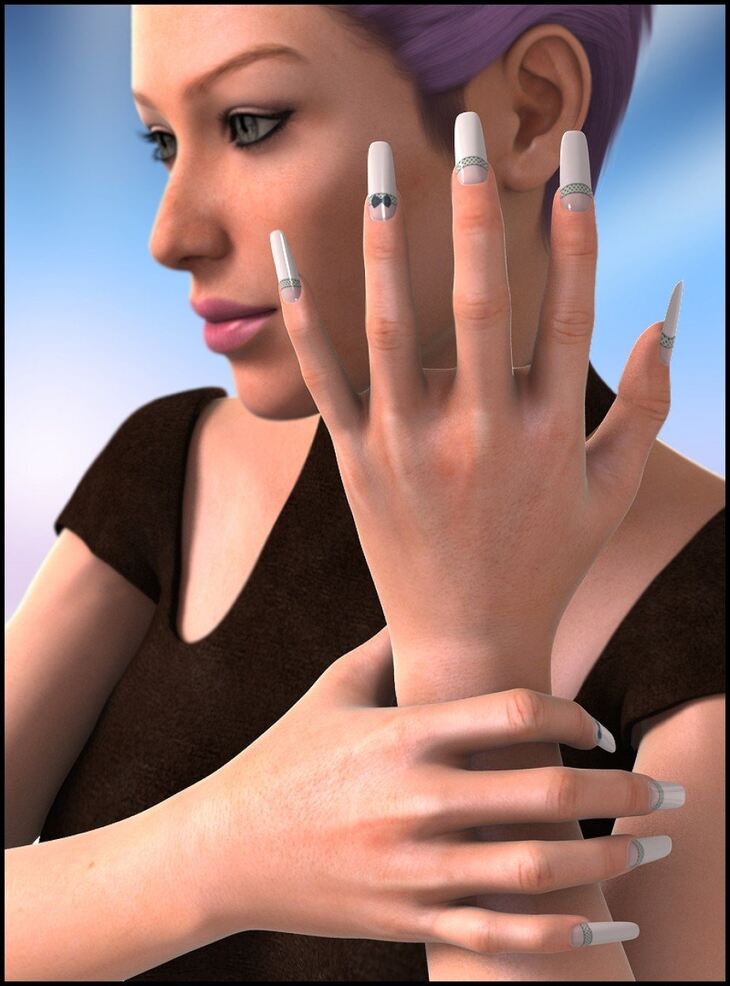 Wicked Fingernails for Genesis 2 Female 1735605995