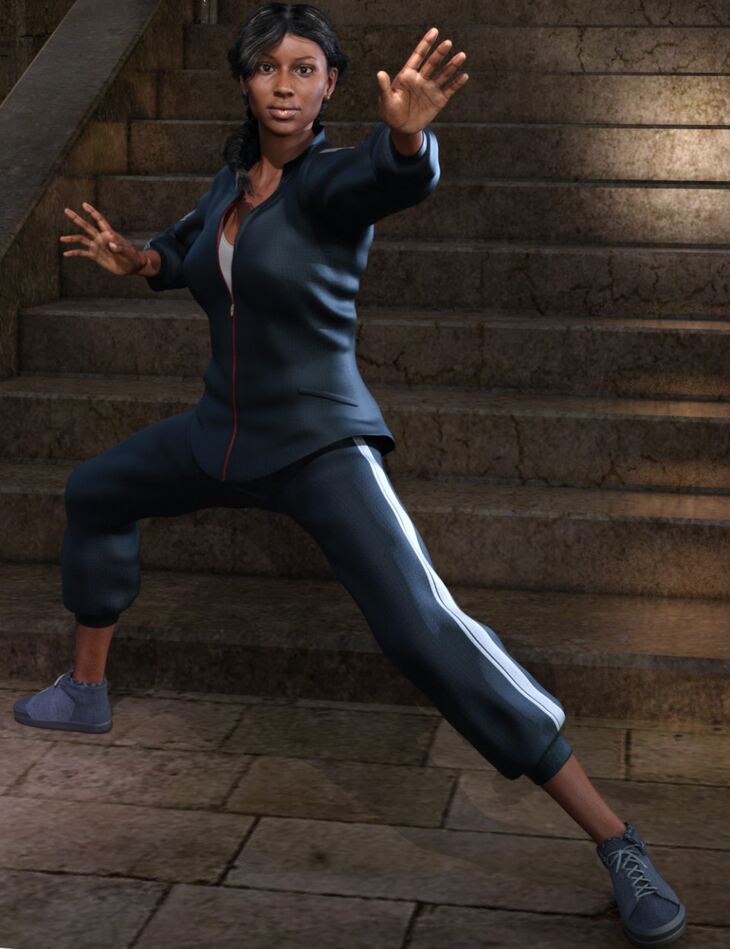 Everyday Training Wear for Genesis 3 Females 1735747919