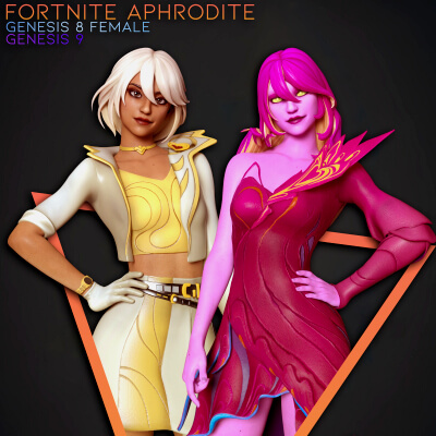 fortnite aphrodite and immortal version for genesis 8 and 9 1735744540
