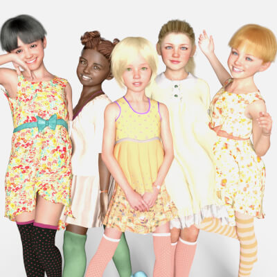 q321 bundle 07 five characters for genesis 8 female 1735937755