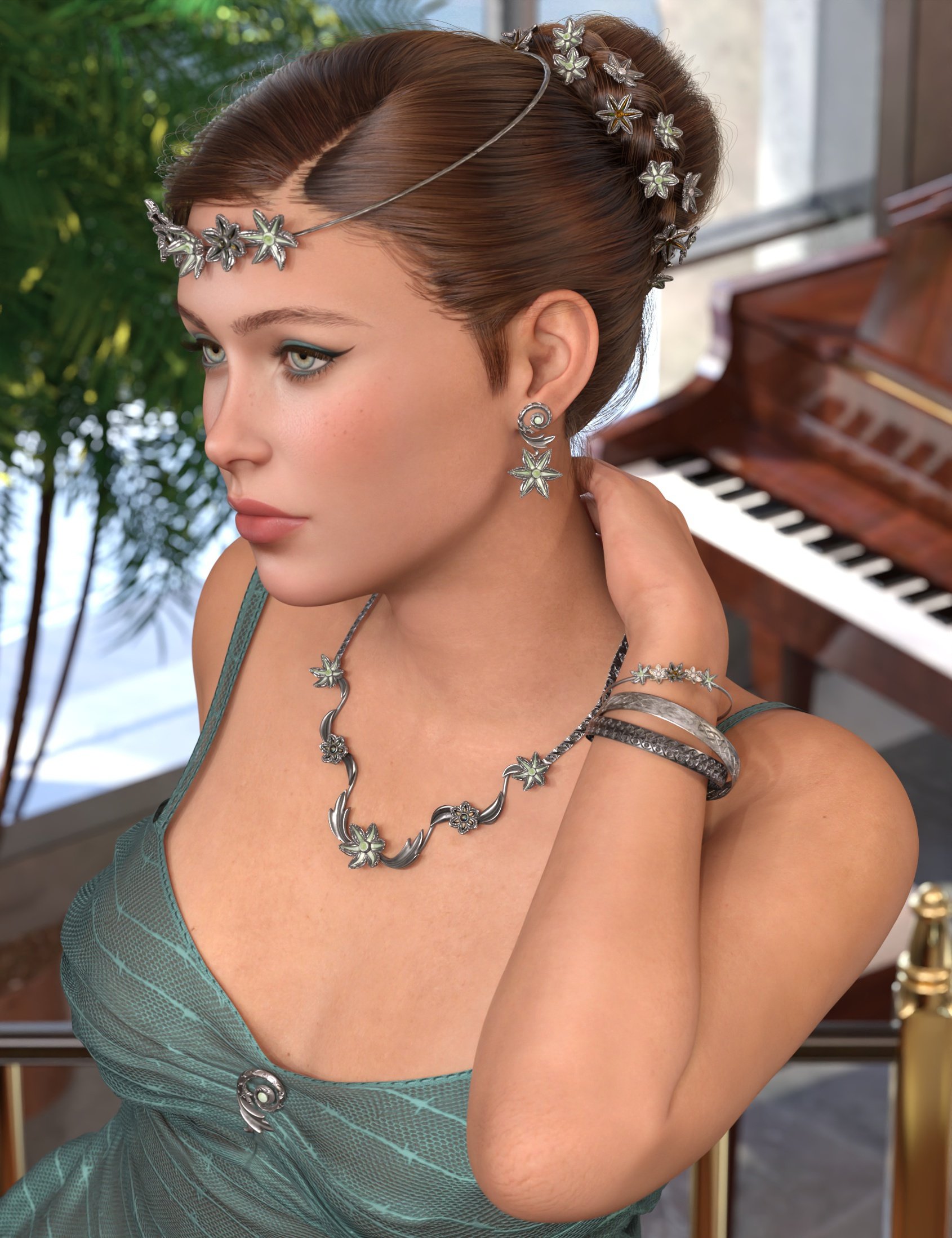 flowerchiquejewelrysetforgenesis9andgenesis8females00maindaz3d 1735985221