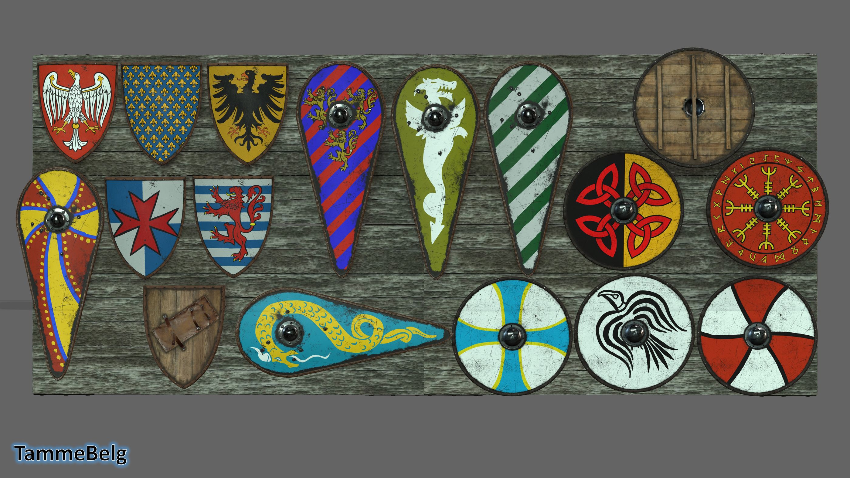 medieval shields resultaat 1737036242