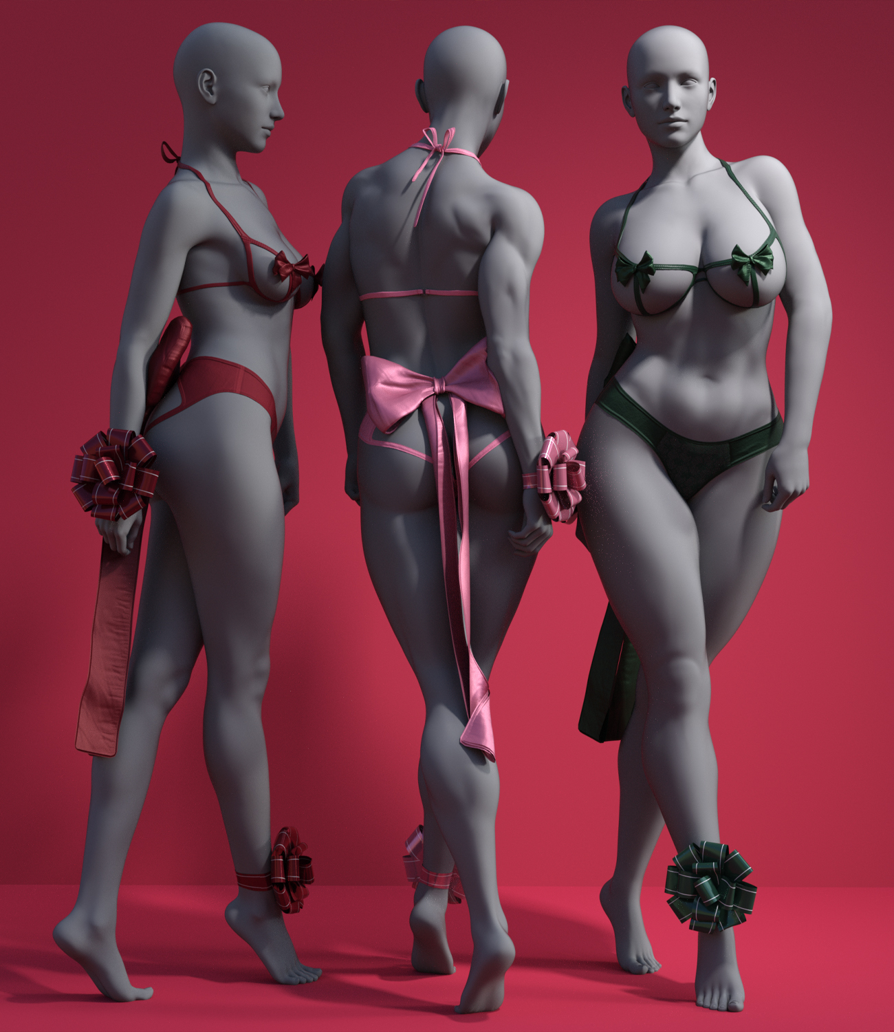 The Night Before Christmas dforce outfit for Genesis 8 8 1 Female s 1738156356