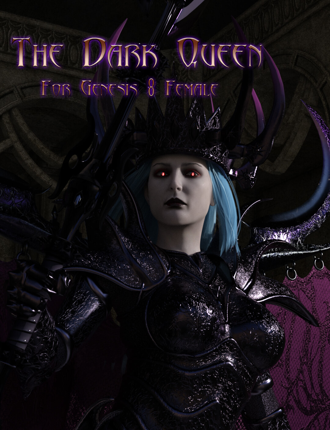 the dark queen for genesis 8 female 01 1738411186