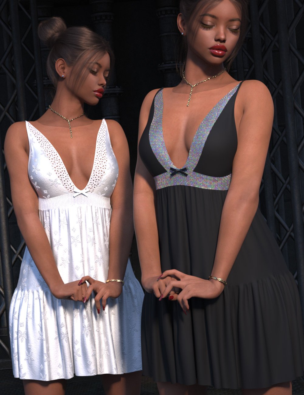 DNA DFORCE LOLA BABYDOLL FOR GENESIS 9 visual data 8