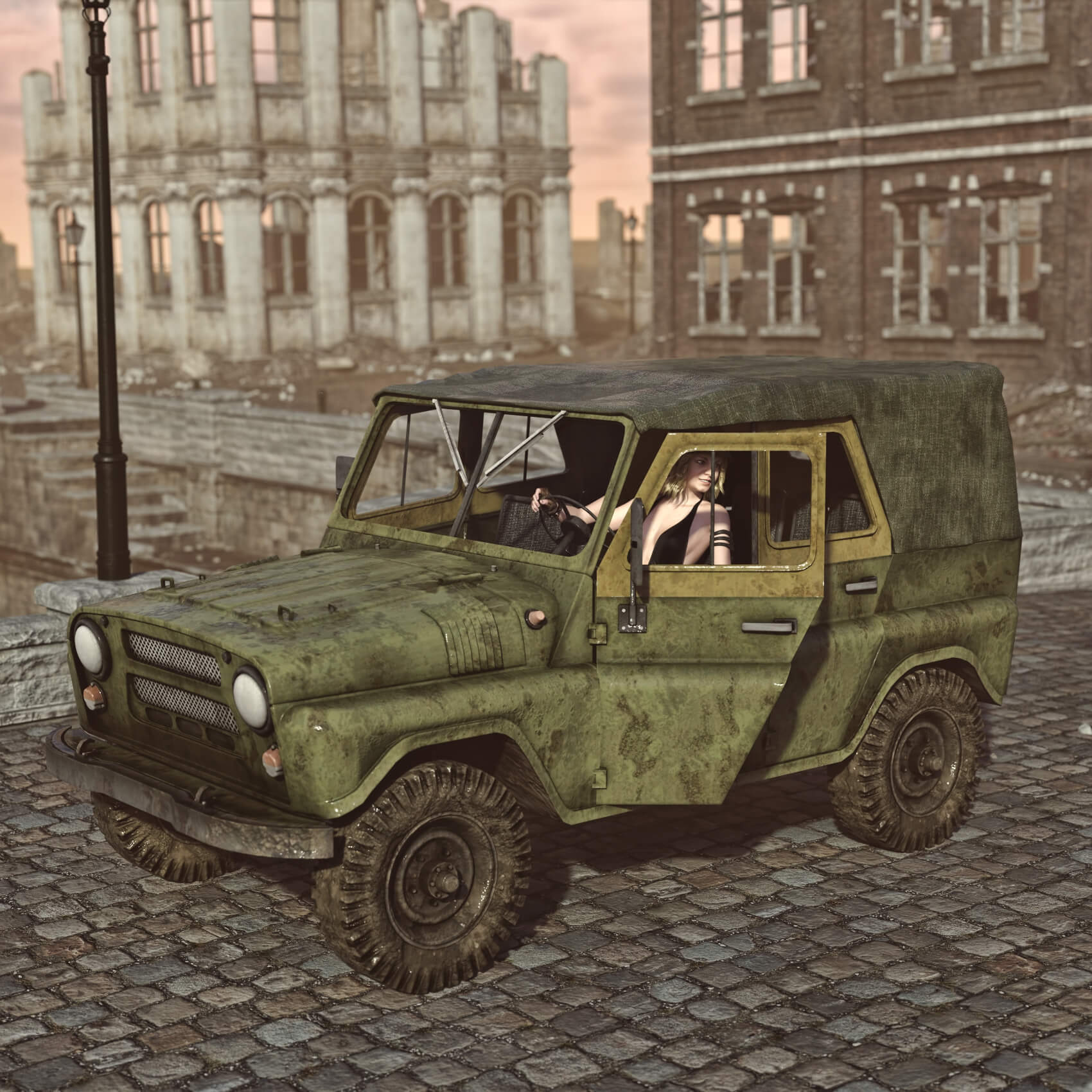 uaz 469 soviet car for daz3d 01 1740951644