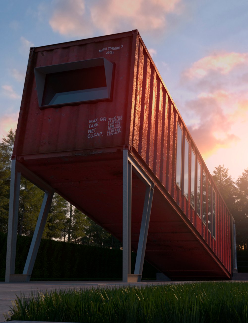 Evergreen Container House [Request]