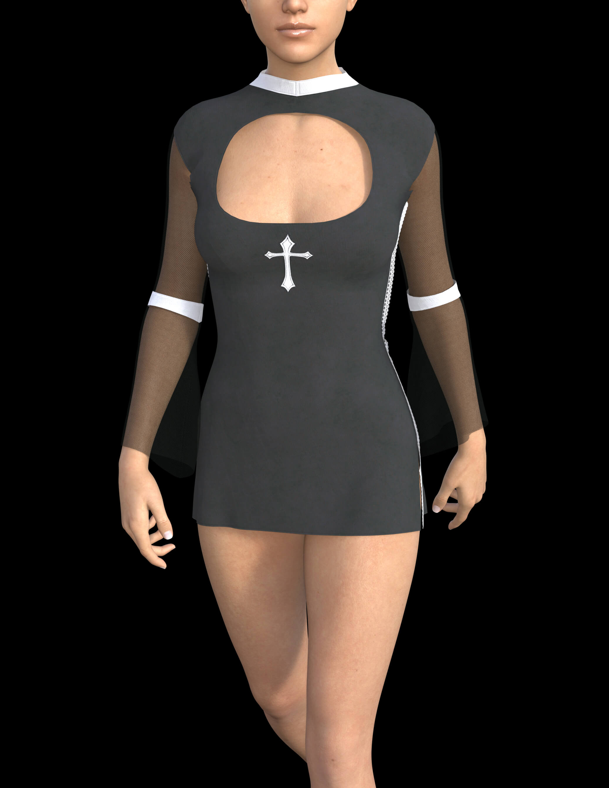 sister nun outfit for genesis 8 female 01 1742580385