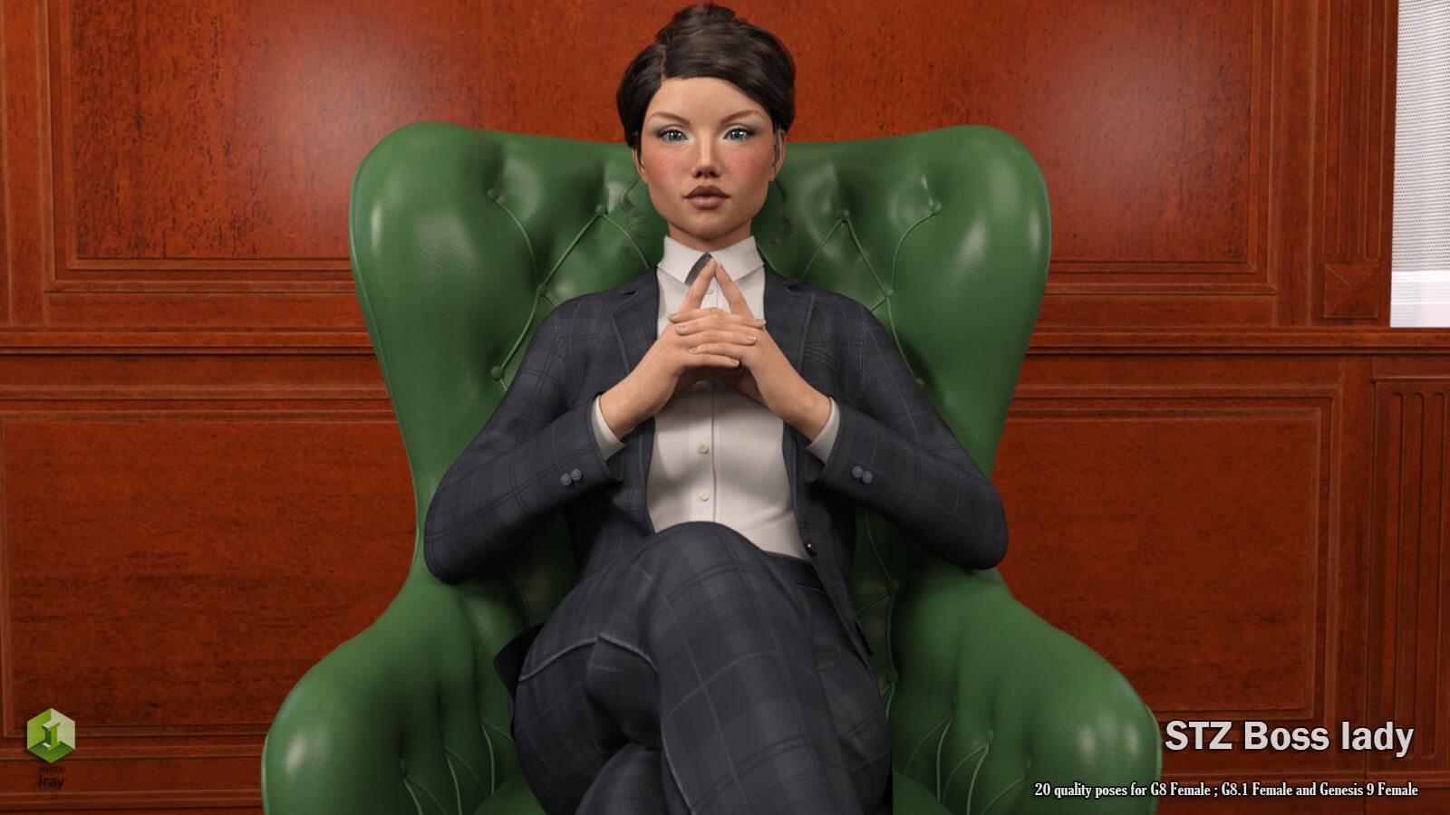 stz boss lady poses for g8f g8 1f and genesis 9 01 1743184142