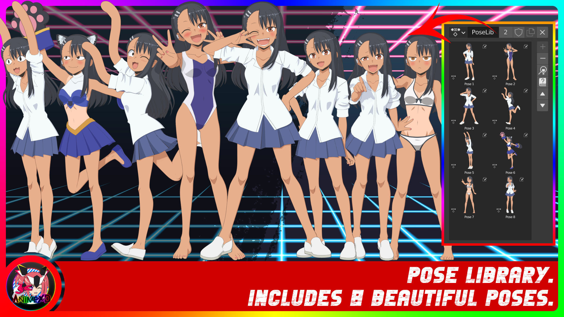 nagatoro dont toy miss nagatoro 3d model blender 3d model 9adf78cec0 1744215233