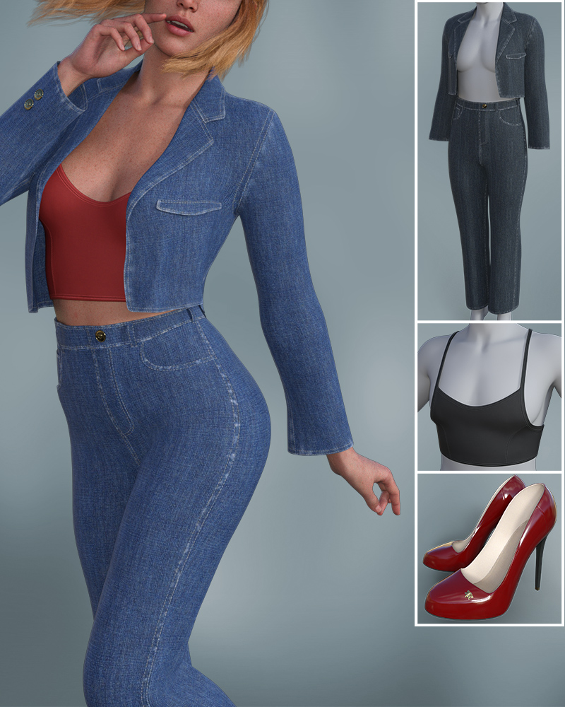 faintblue FB Denim Clothing 00 1745055118