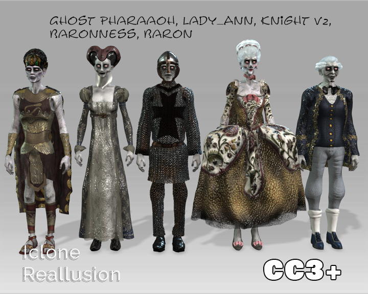 Ghost Pharaaoh Lady Ann Knight v2 Baronness Baron Iclone 1745941511