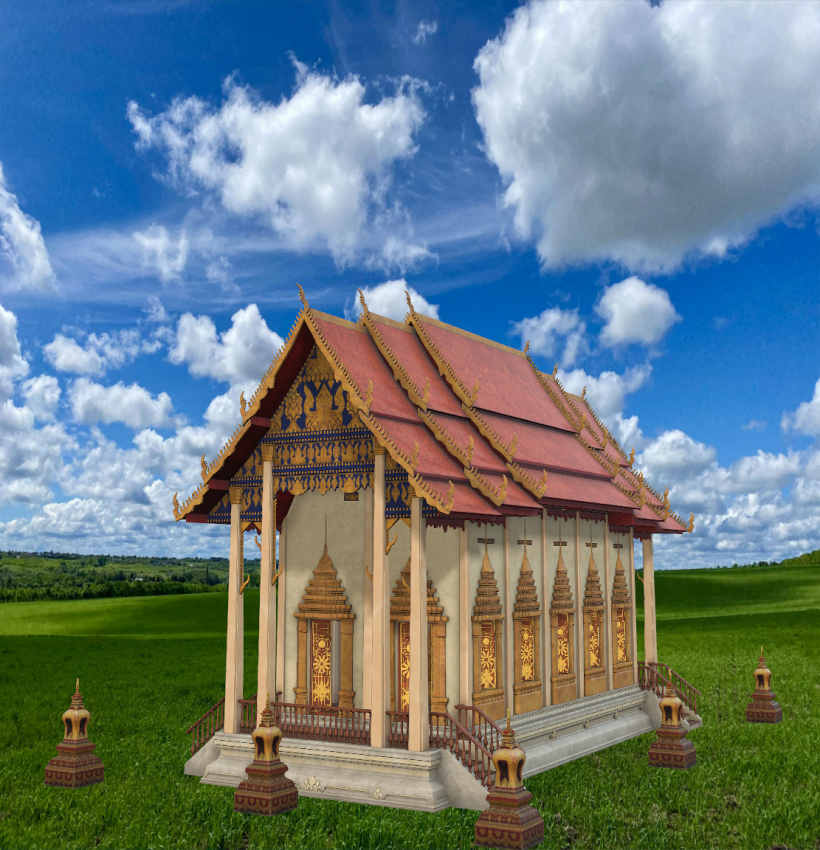 Buddhist Temple (for iclone)