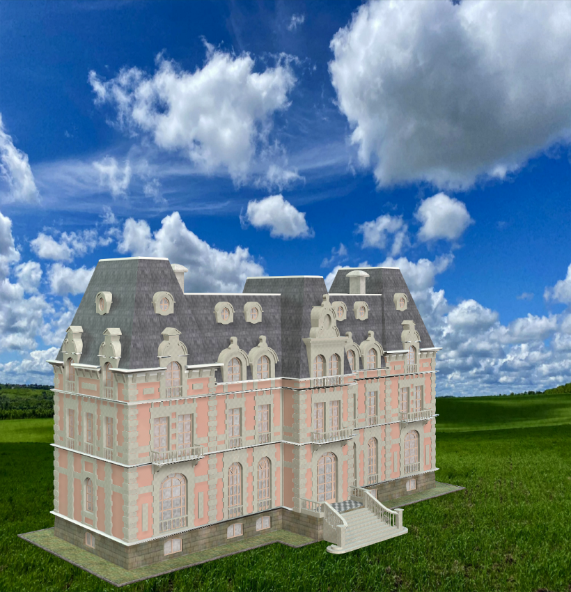 Burn Chateau (for iclone)