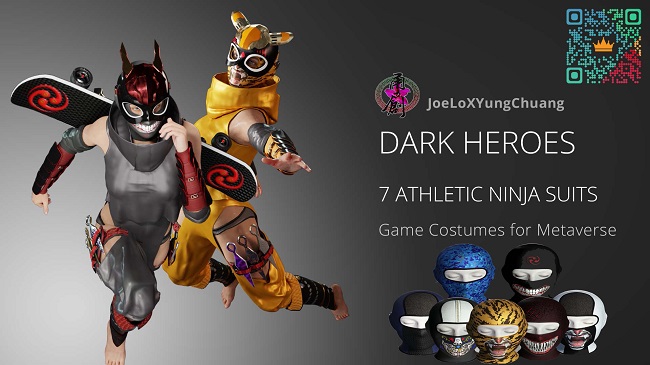 Dark Heroes 7 Athletic Ninja 1746640577
