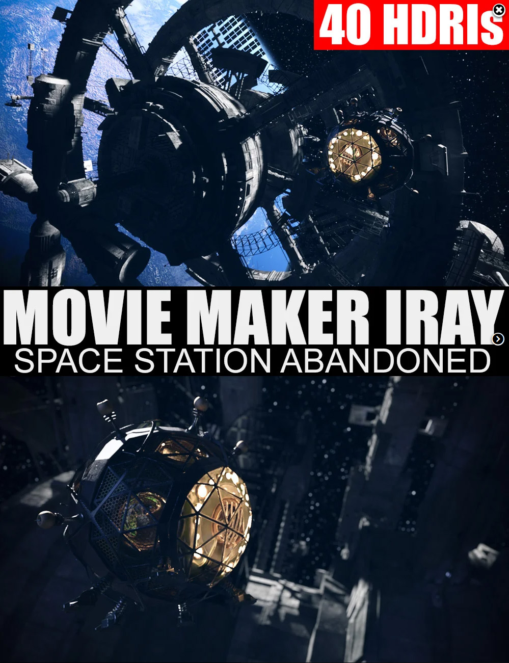 40 HDRIs - Movie Maker Iray - Space Station Abandoned 1 40 HDRIs - Movie Maker Iray - Space Station Abandoned