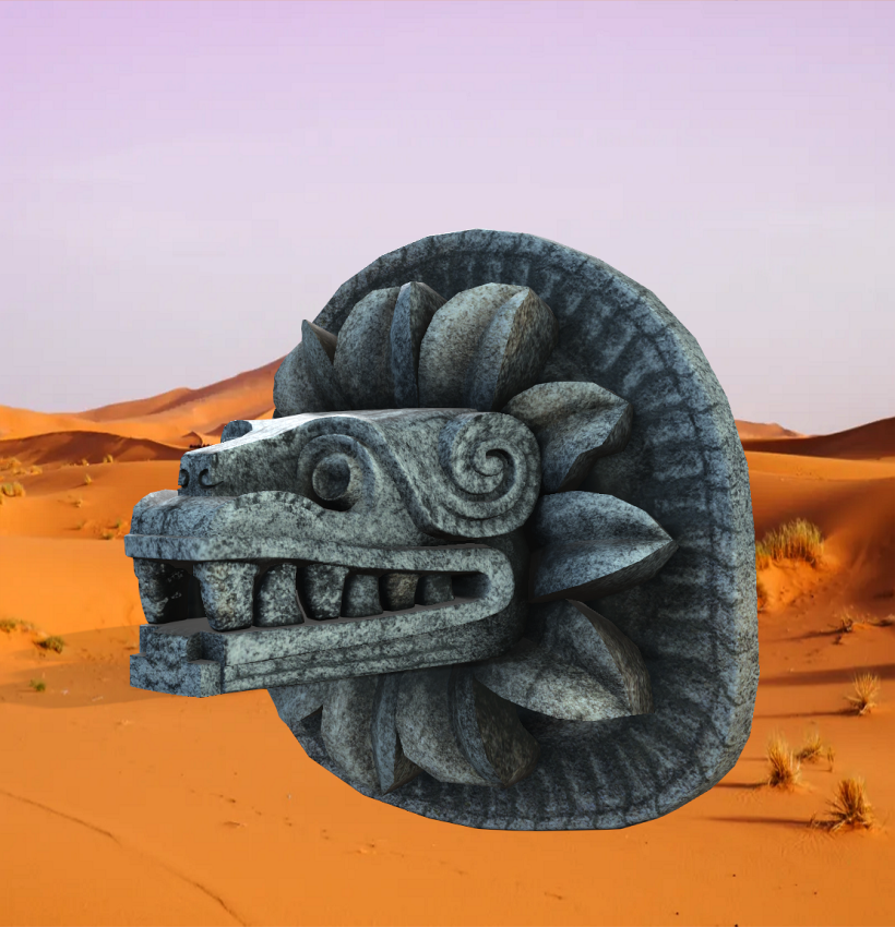 Feathered Serpent Head 1746869563