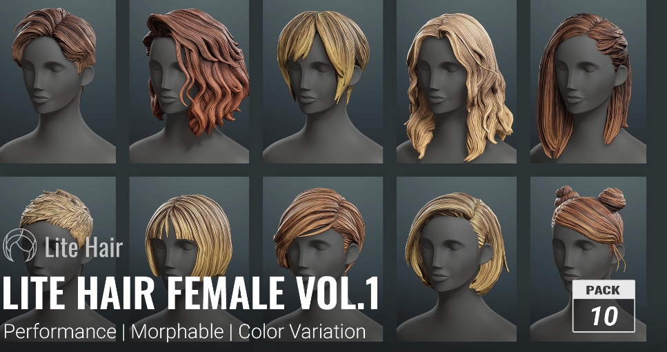 Lite Hair Female Vol 1 1747857433