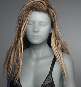 Long Side Part Hair 1747857498