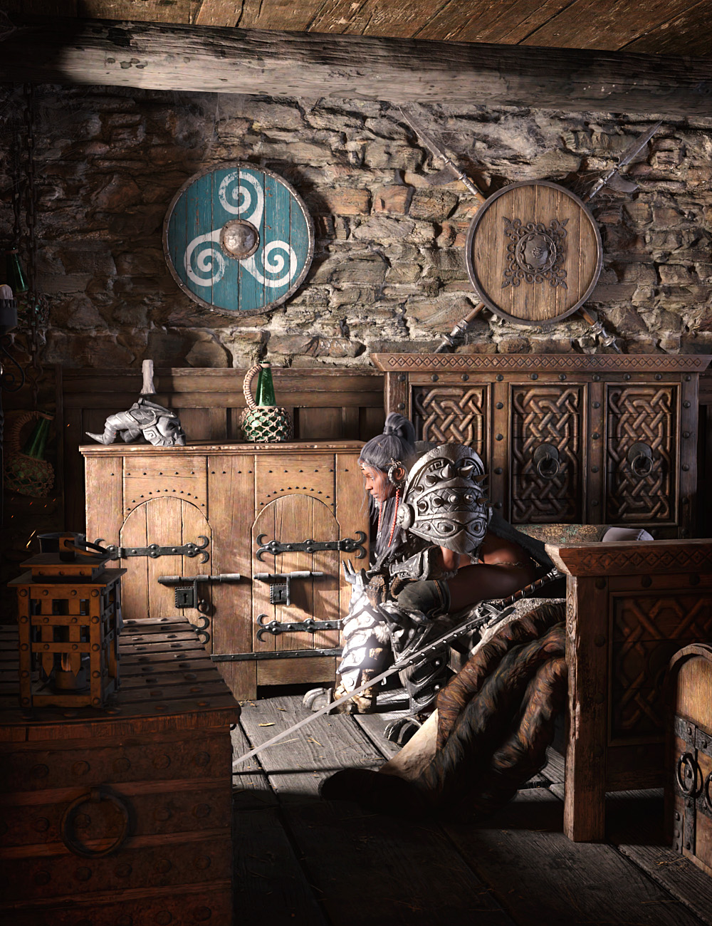 Rog Medieval Fantasy Bedroom