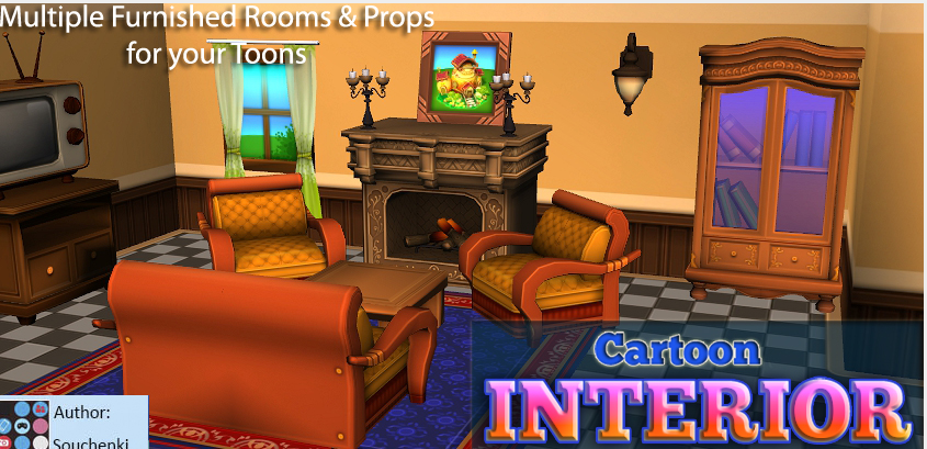 Cartoon Interiors 1748430199