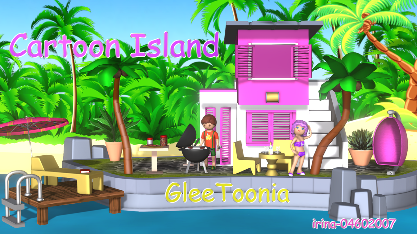 IC7 COMBO Cartoon island GleeToonia 1748444356