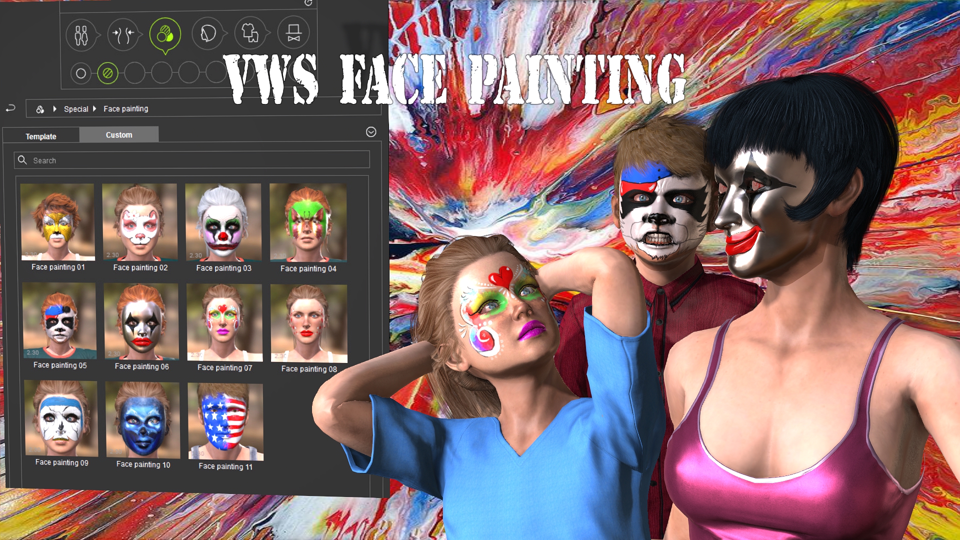 IC7 VWS Face painting 1748444463