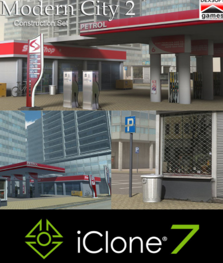 iClone Pack Modern City 2 1748444714