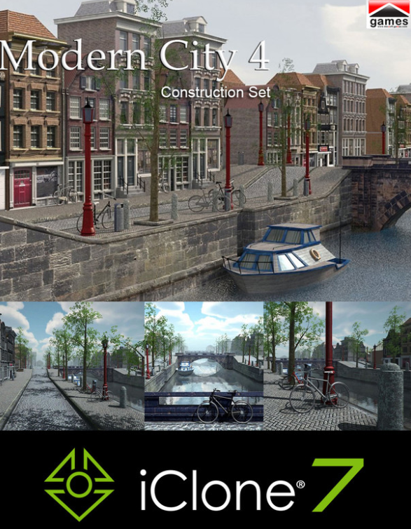 iClone Pack-Modern City 4 1 iClone Pack-Modern City 4