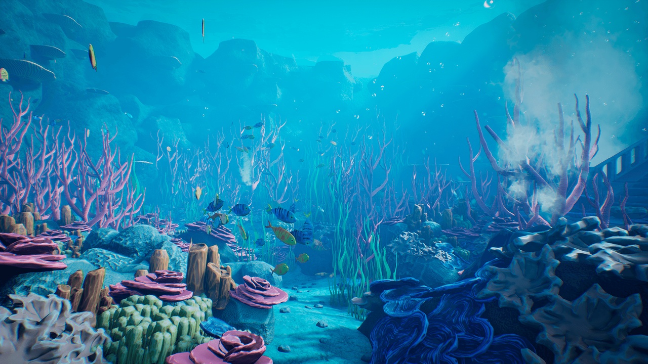 Underwater World - Modular Stylized Underwater UE5.0 1 Underwater World - Modular Stylized Underwater UE5.0