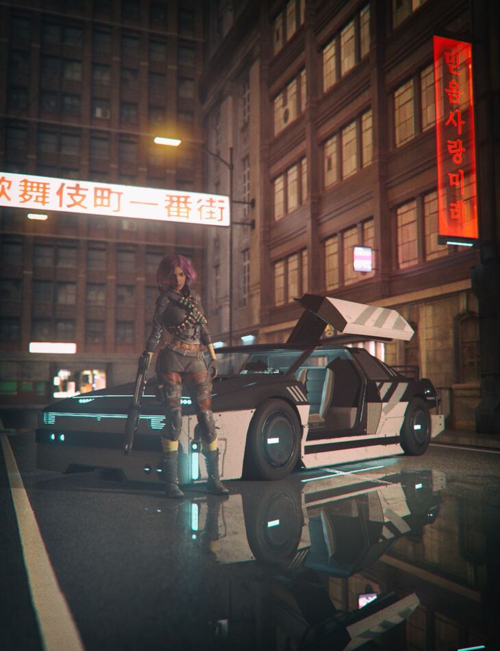 Cyberpunk Car 1750225434