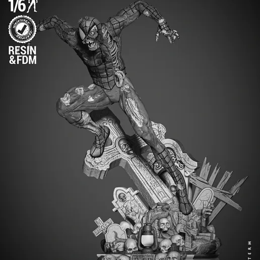 101524 Wicked Spiderman Z Sculpture Image 001 1750422314