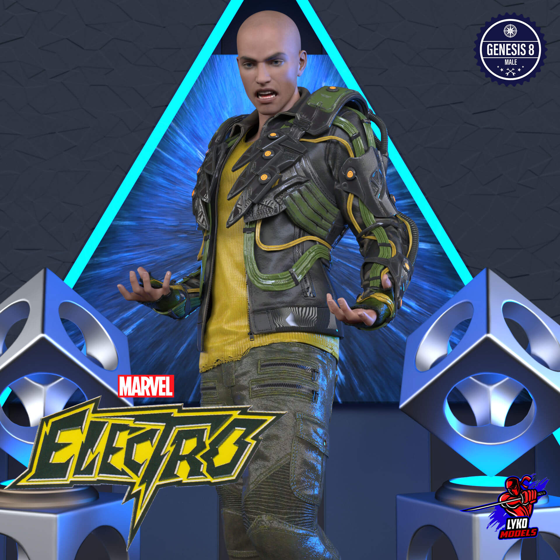 lyko3d electro marvel model suit for g8m 01 1751055353