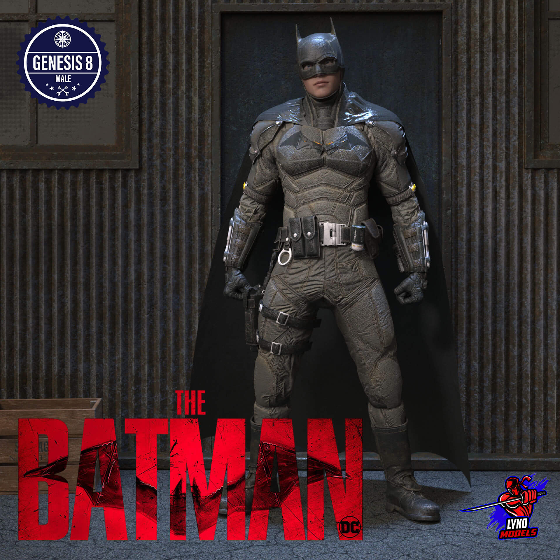 lyko3d the batman film outfit for g8m 01 1751055452