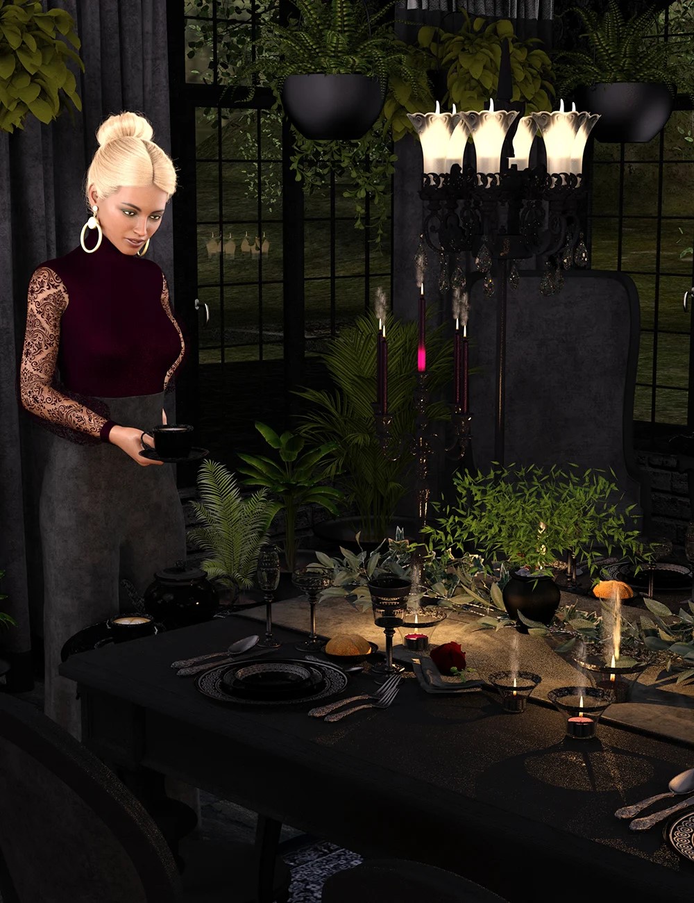 theblackhousediningroom00maindaz3d 1751042425