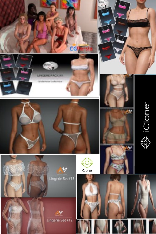 Lingerie Pack Bundle 1751293177