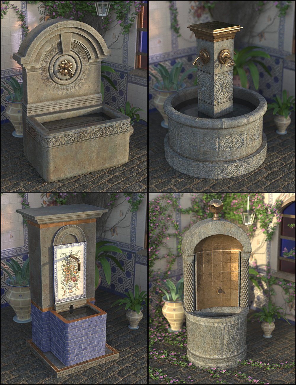 historicaltownfountains00maindaz3d 1751362241