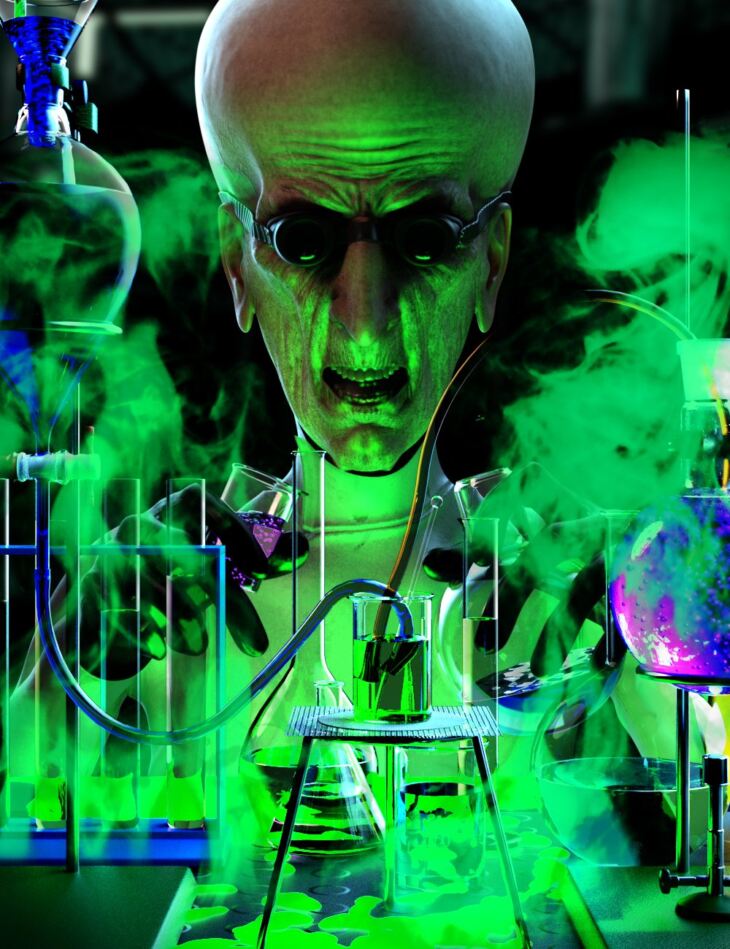 Mad Scientist HD for Genesis 8 Male 1751468996