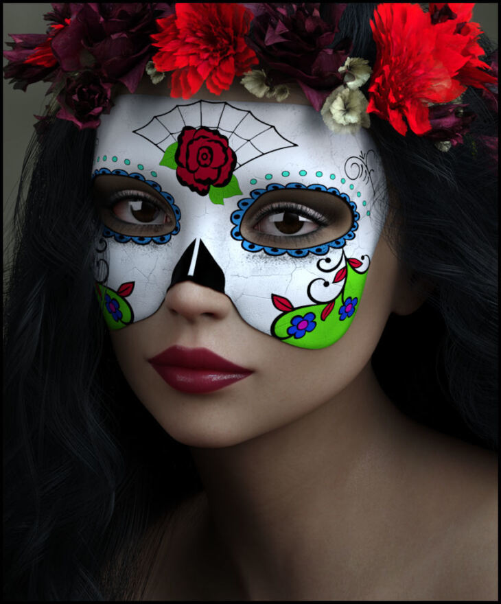 Painted Skin Masks for G8F and G8 1F 1751472444