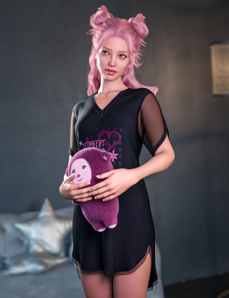 dForce LFV Slumber Fun Outfit for Genesis 9 1751465576
