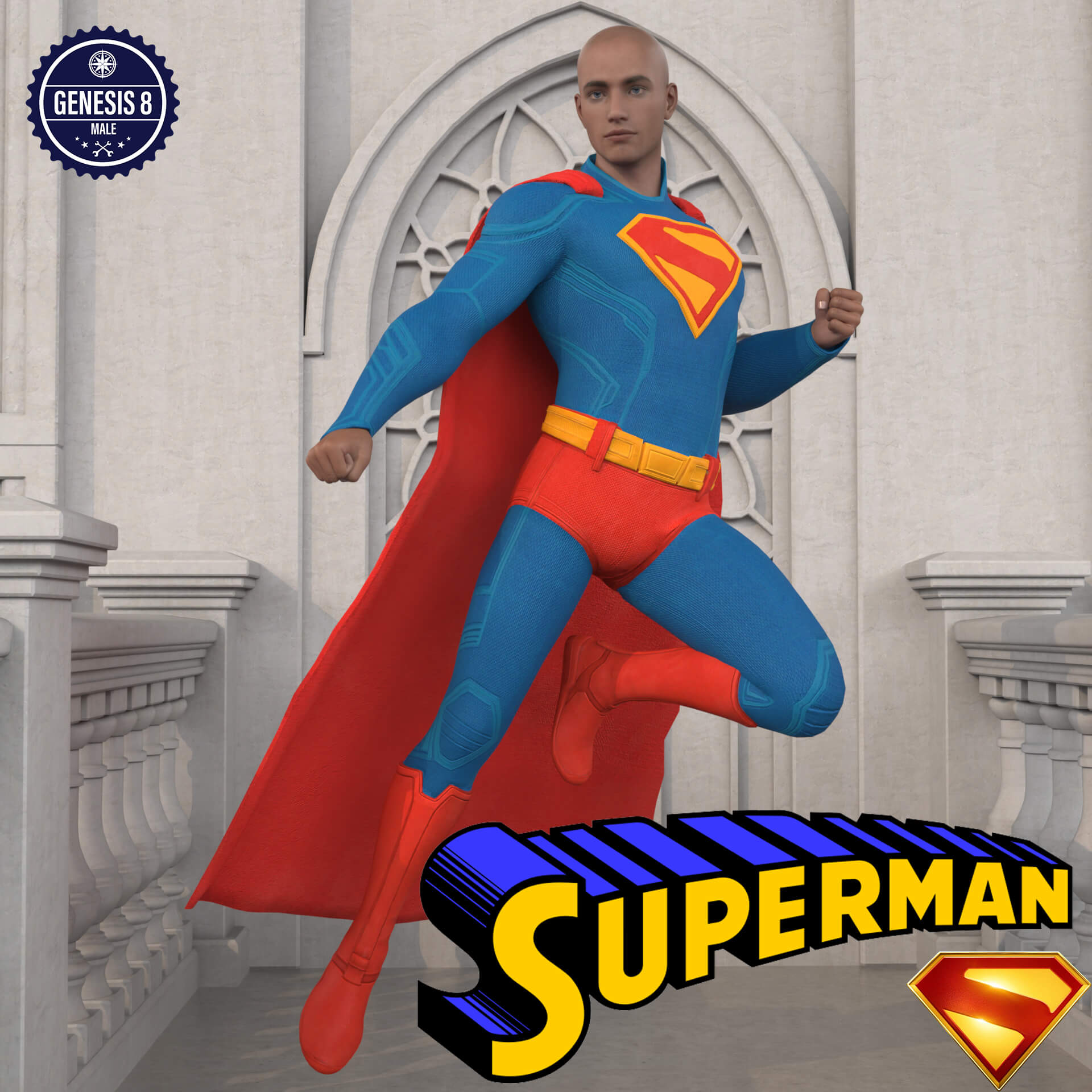 lyko3d superman dcu debut suit for g8m 01 1751660735