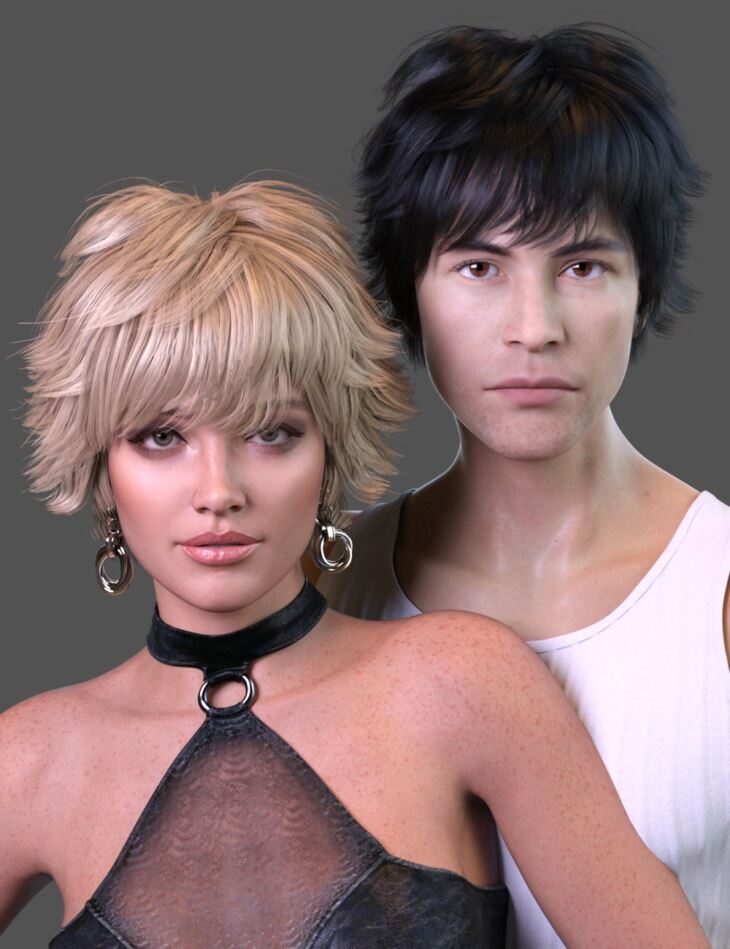 Denny Hair for Genesis 9 1751824944