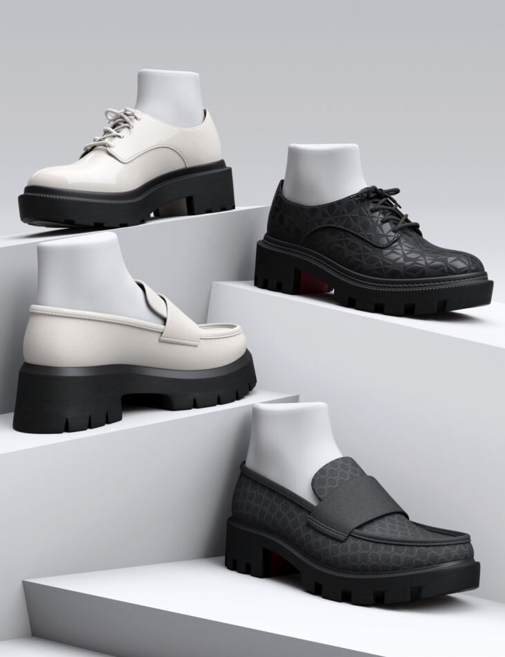 HL Loafers and Oxford Shoes for Genesis 9 1751822858